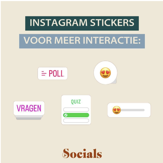 Wist je dat Instagram Stickers er niet alleen voor de lol zijn?